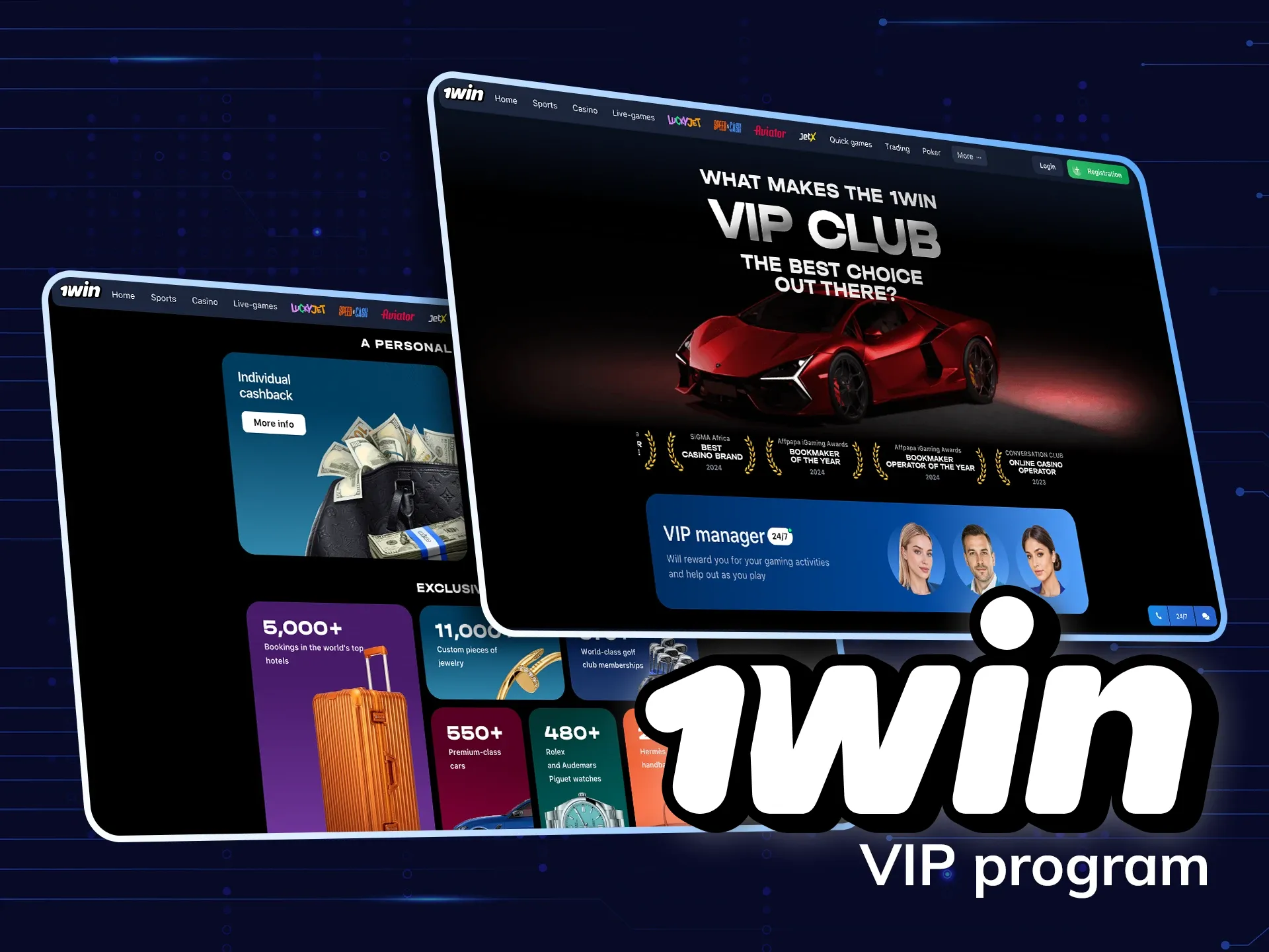 Read about the 1Win VIP Club and its advantages.
