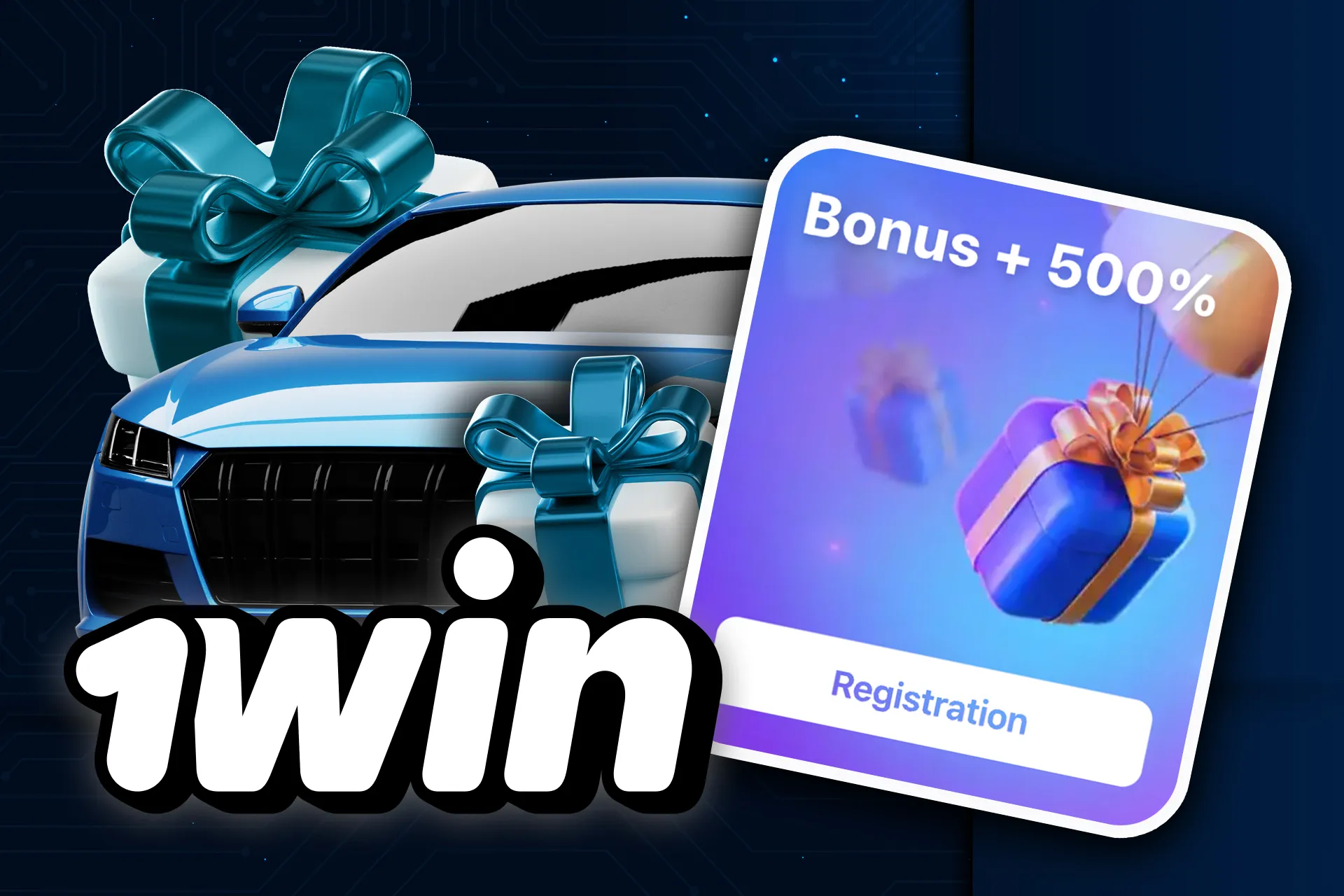 Get up to 500% on your first deposits on 1win.
